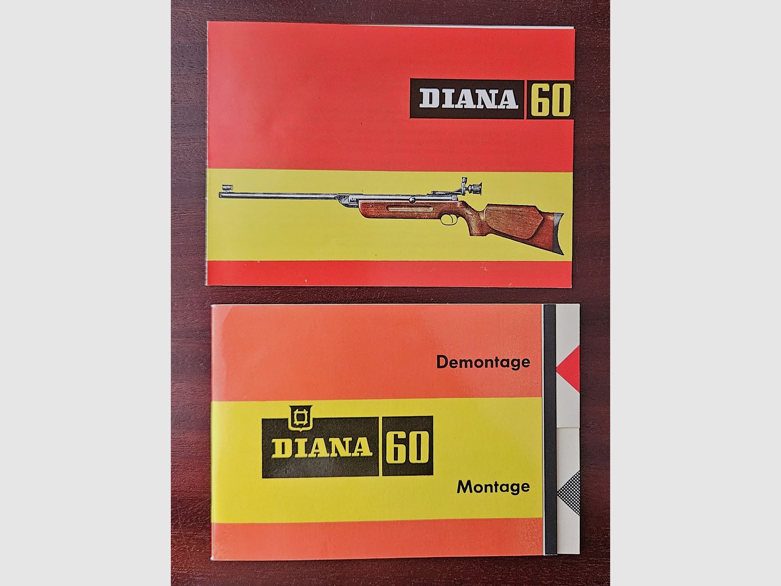 Istruzioni originali per l'uso della carabina ad aria compressa Diana 60