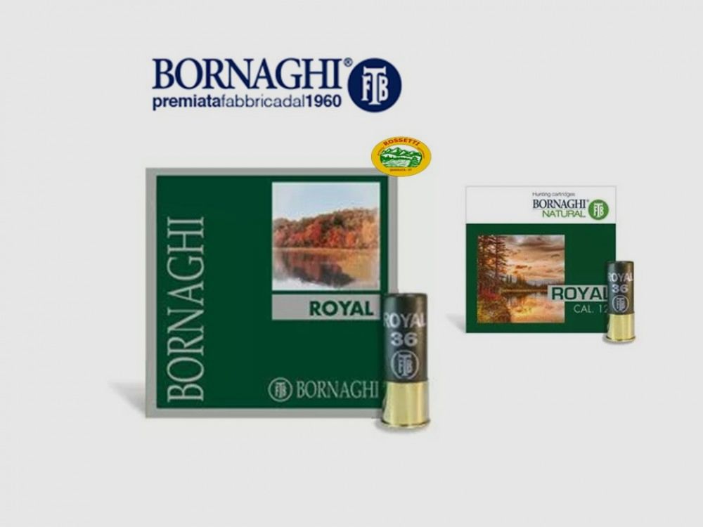 BORNAGHI Patronen ROYAL 36 Kal.12 gr.36 pb.6
