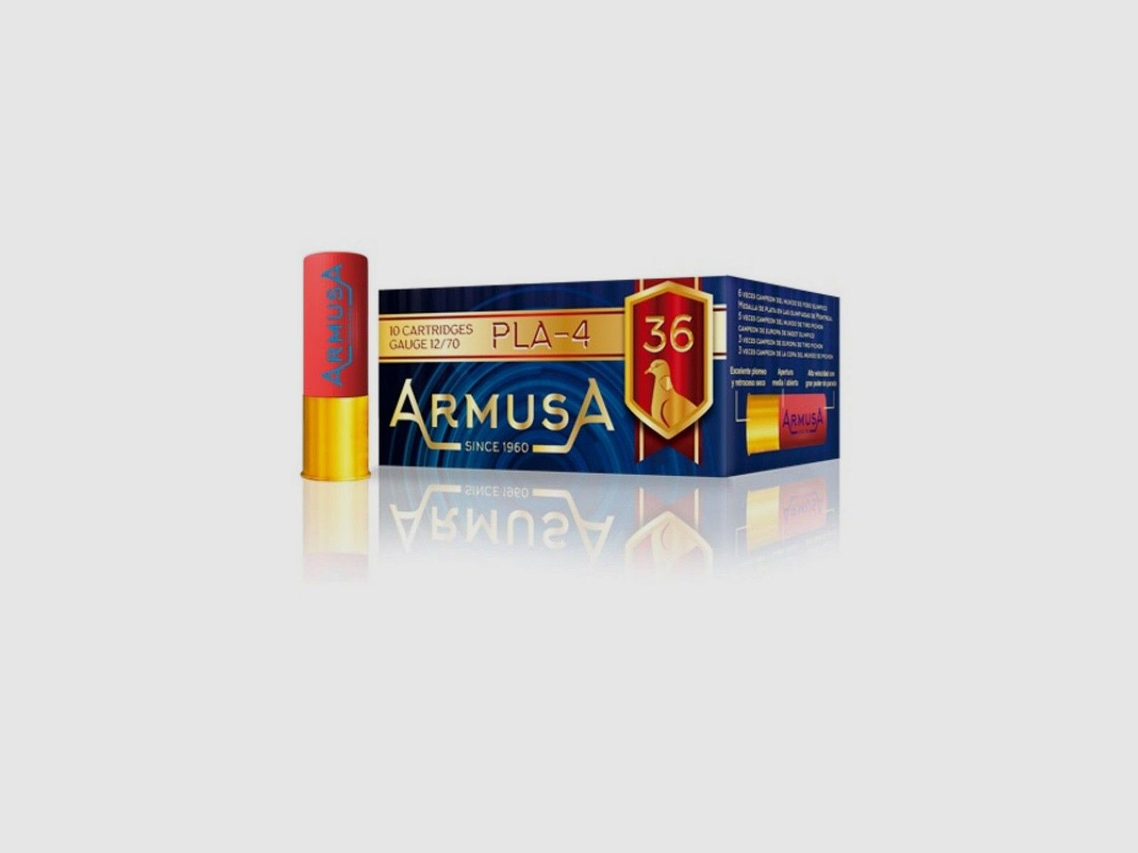 Patronenbox für die Jagd ARMUSA PLA-4