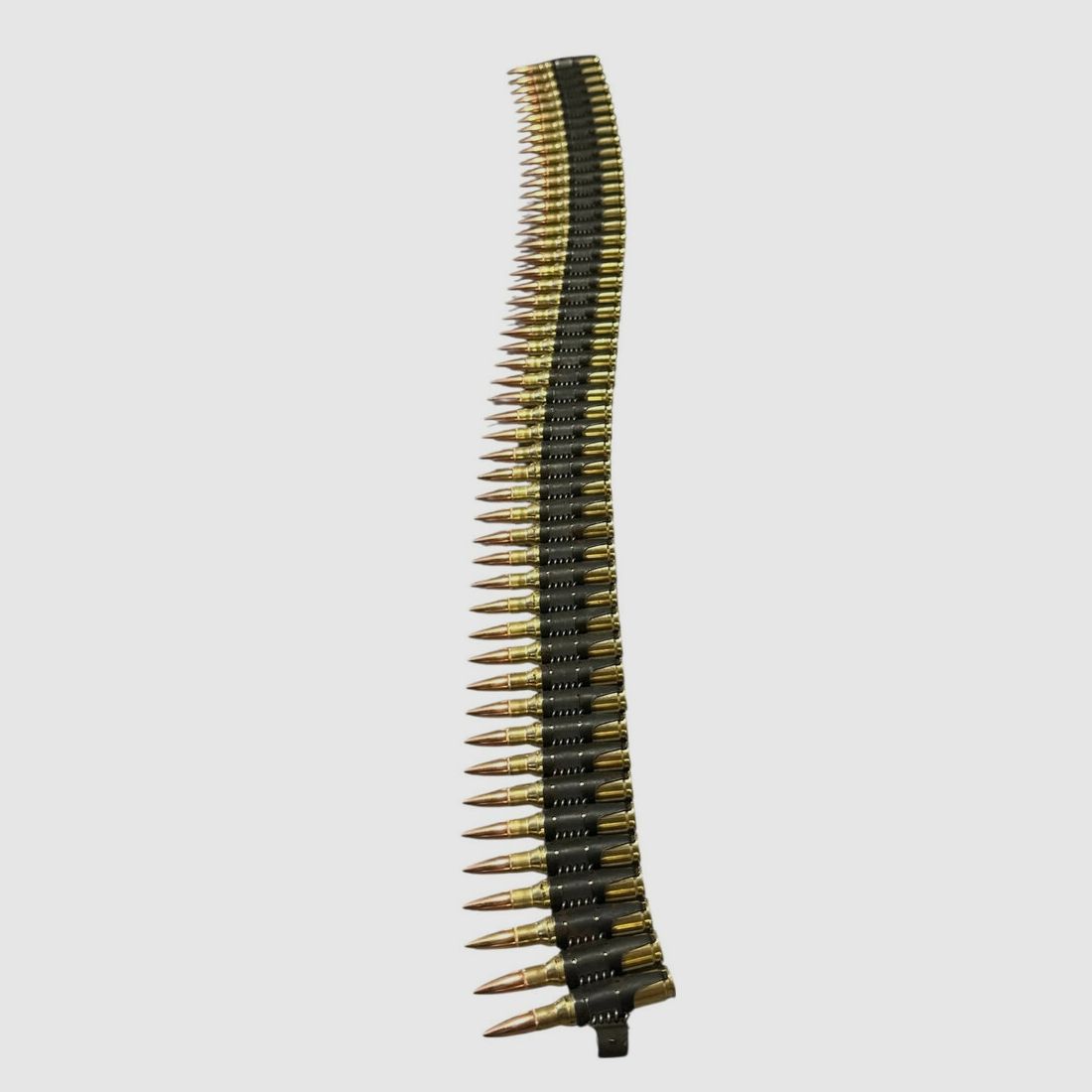Decommissioning .308/7.62x51Win full metal jacket bullets, 50 pieces on military belt