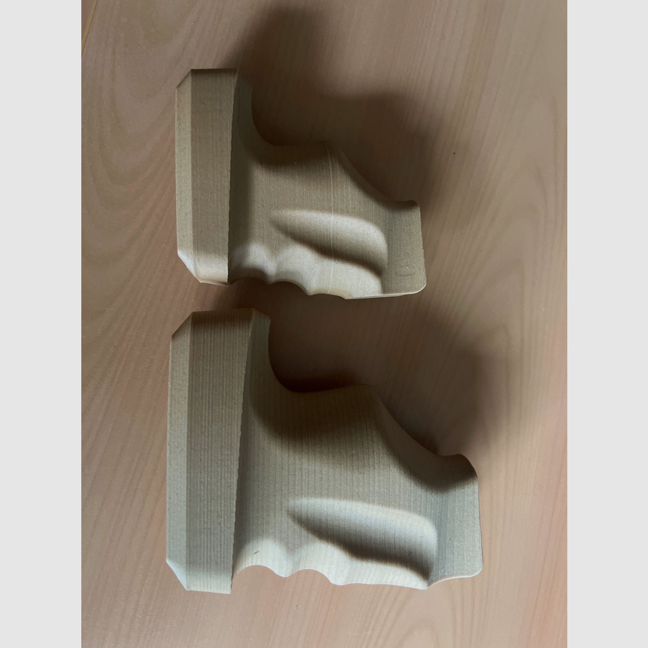 AR15 grip wood with palm rest, image 2 of 2