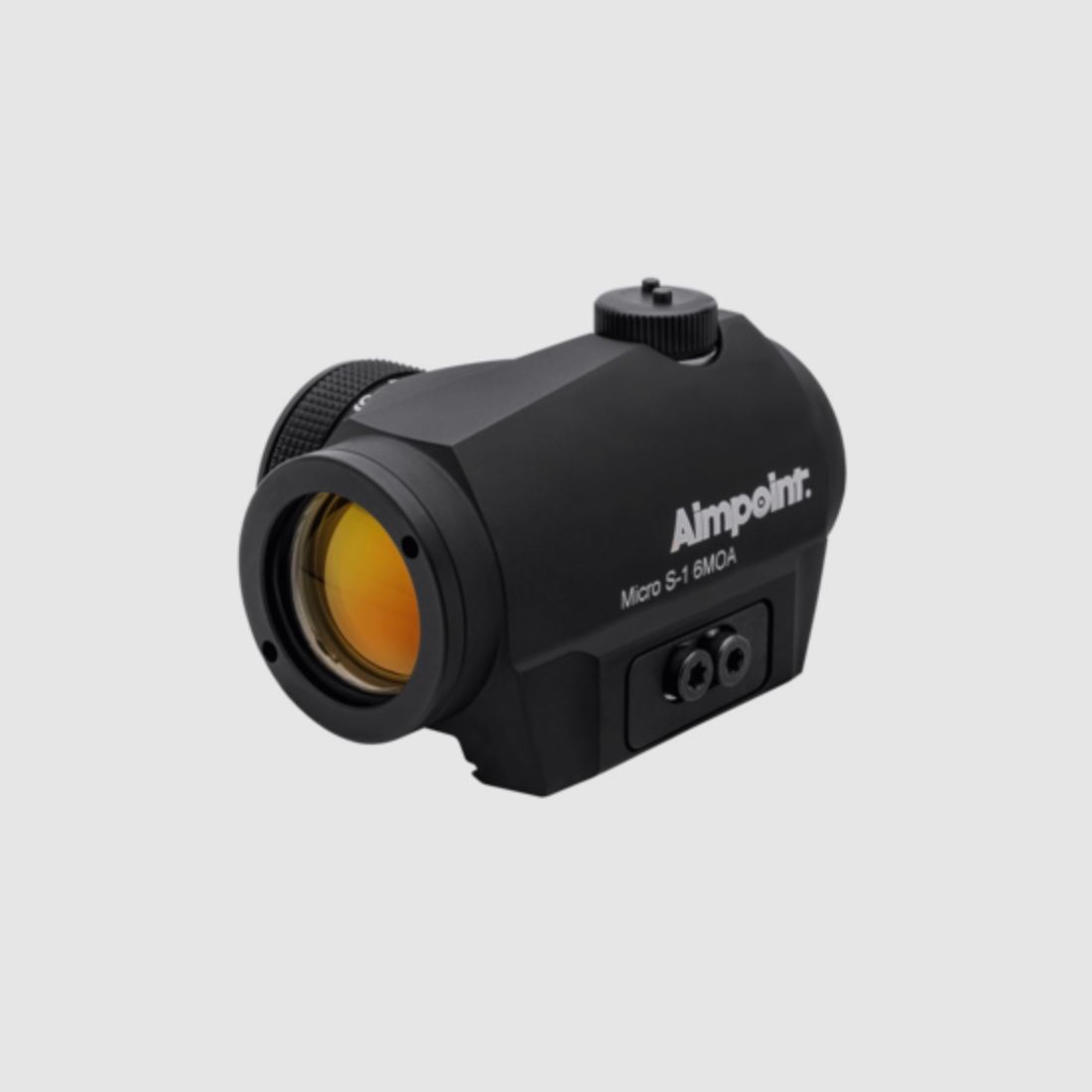 Aimpoint 682510690 Micro S-1 6 MOA schwarz Rotpunktvisier