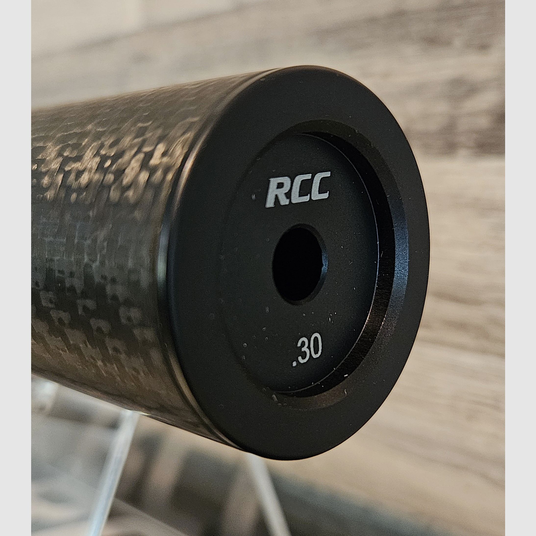 Overbarrel Schalldämpfer RCC Carbon 44 Hunter Kal. .30 Gewinde 5/8"-24 - Neuware vom Fachhandel