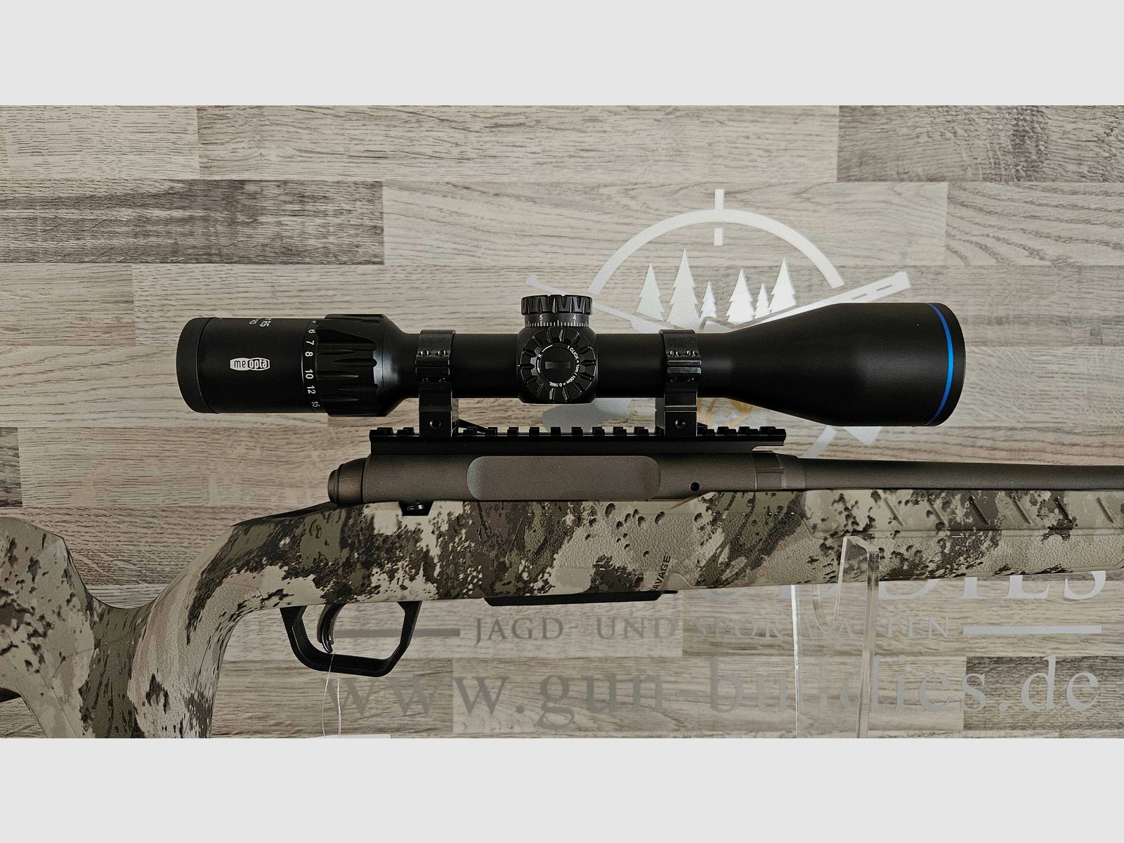 Savage AXIS II PRO Woodland .223Rem. - Left-handed rifle with left system - Complete set - New from specialist dealer