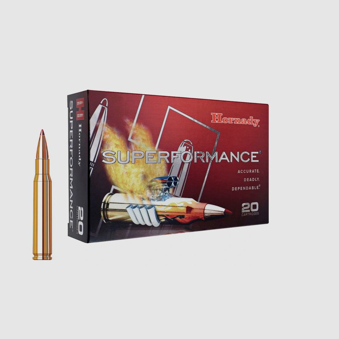 HORNADY - Munition .30-06Spring. Superformance CX 10,7g/165grs