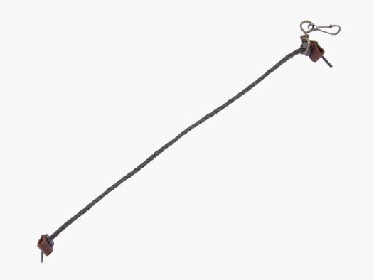 Lacet à palombe court avec mousqueton