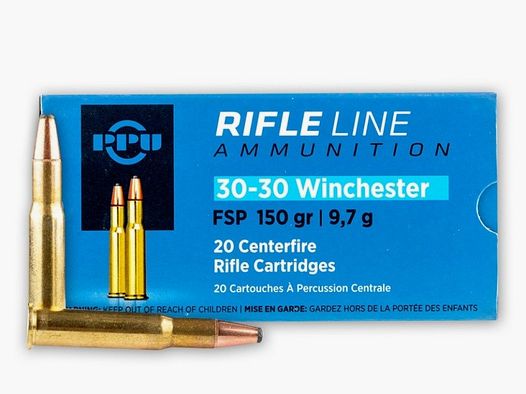 30-30 winchester PARTIZAN 170gr (boîte de 20)