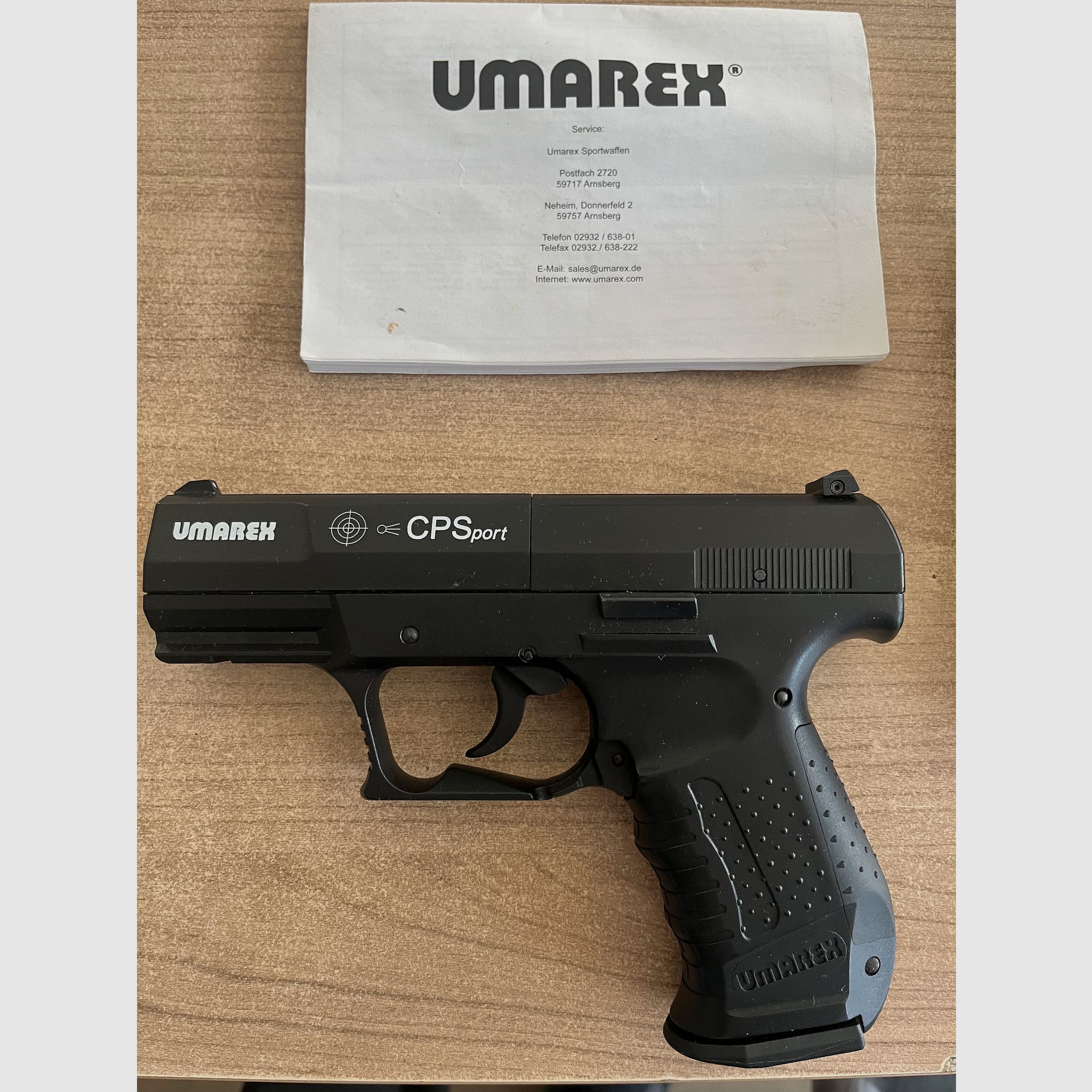 Umarex CPS CO2 pistol caliber 4.5