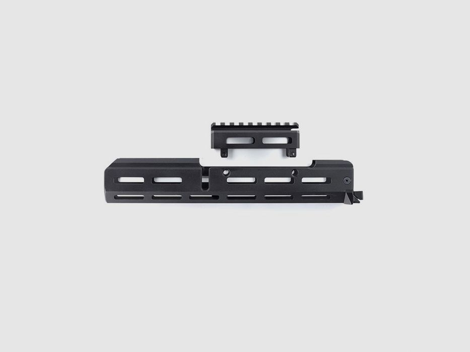 SAMSON MANUFACTURING CORP UNIVERSAL SAMSON MANUFACTURING CORP GRIFFE M-LOK AVEC ANNEAU DE SANGLE POUR AK-47 ANODISÉ NOIR, image 1 sur 5