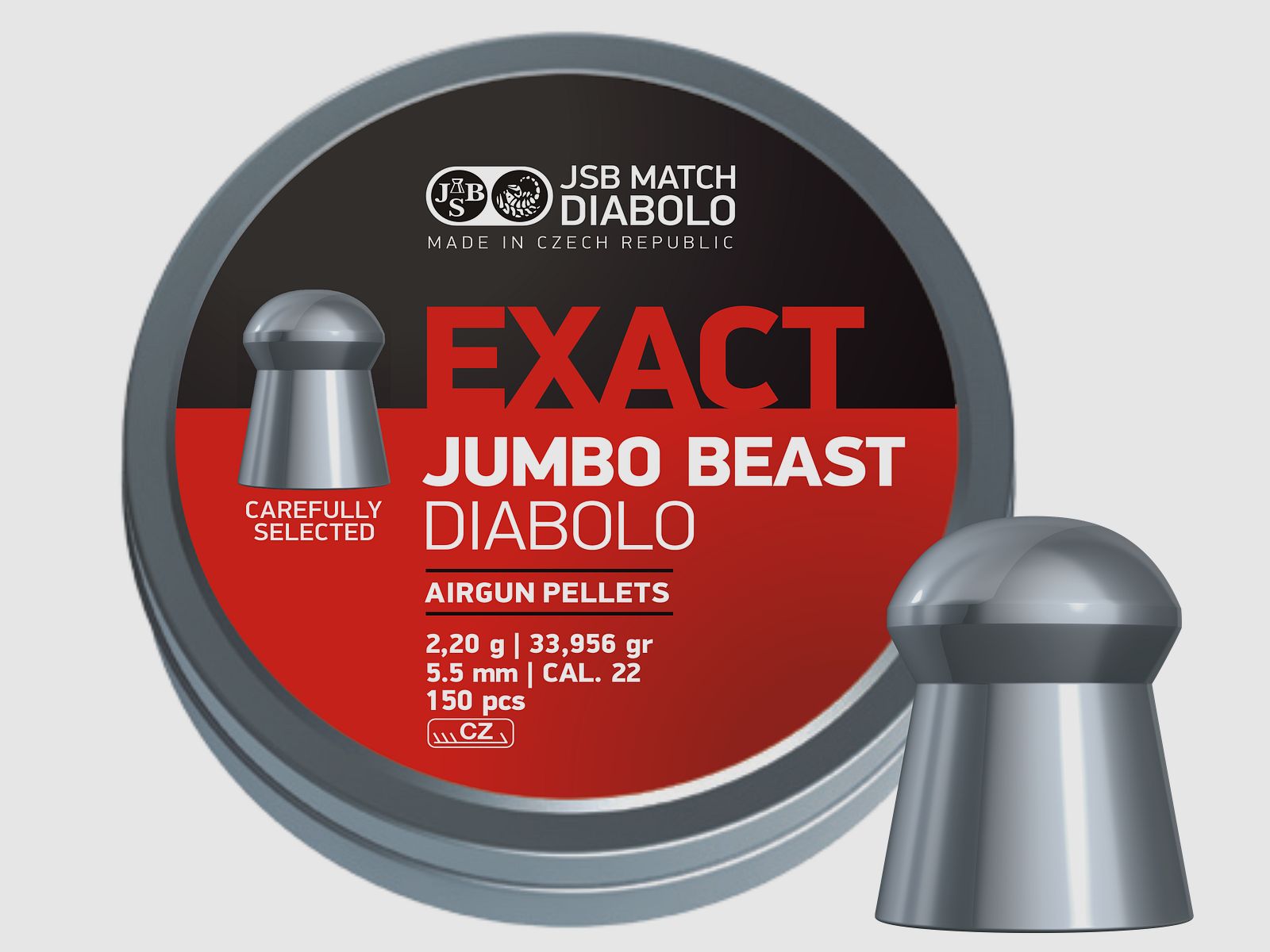 JSB Exact Jumbo Beast, Kal. 5,5mm,