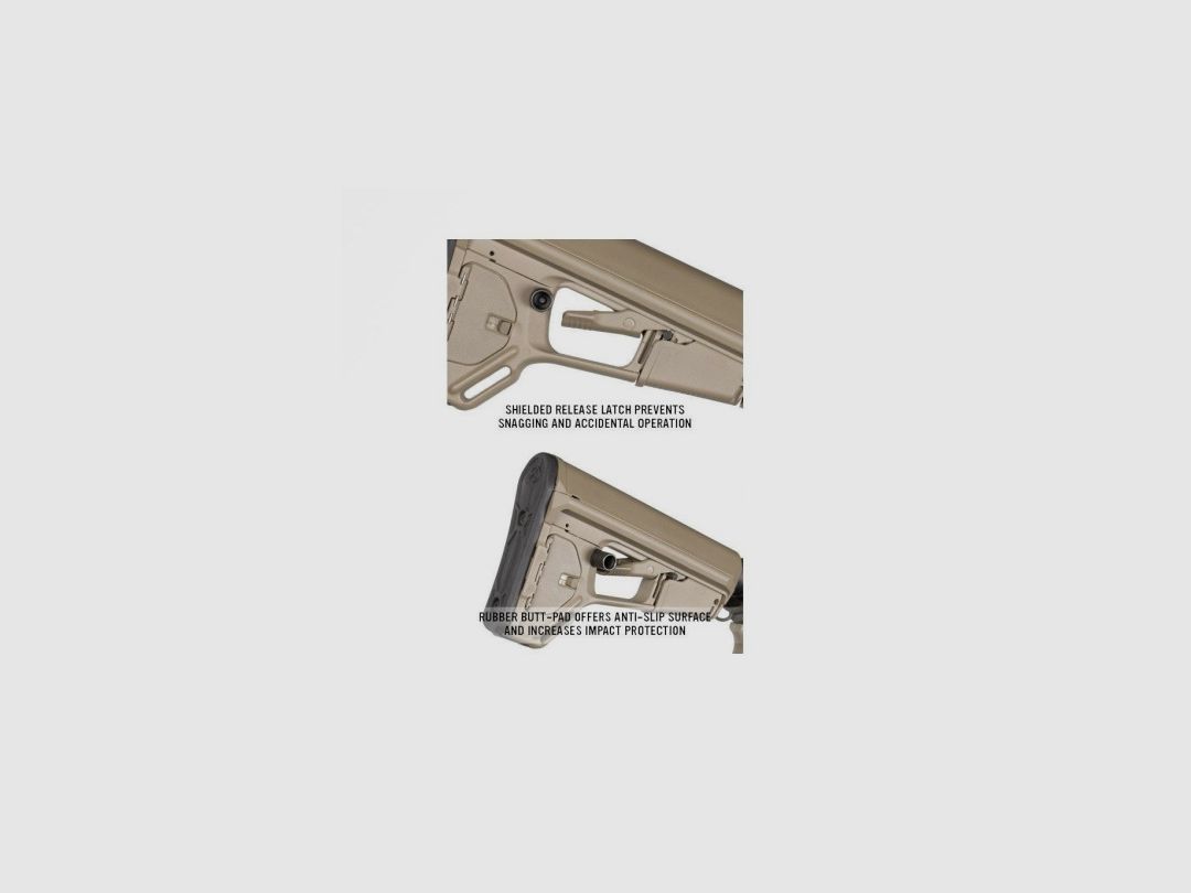 MAGPUL - Schaft ACS-L Karabiner Mil-Spec Schwarz, Bild 5 von 8