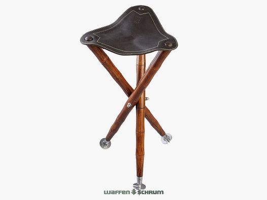 Eurohunt Trójnóg Krzesło Myśliwskie Wysokość Siedzenia 70cm z Talerzami Max. Obciążenie 100kg