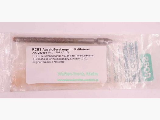 RCBS Ausstoßerstange m. Kalibrierer .310