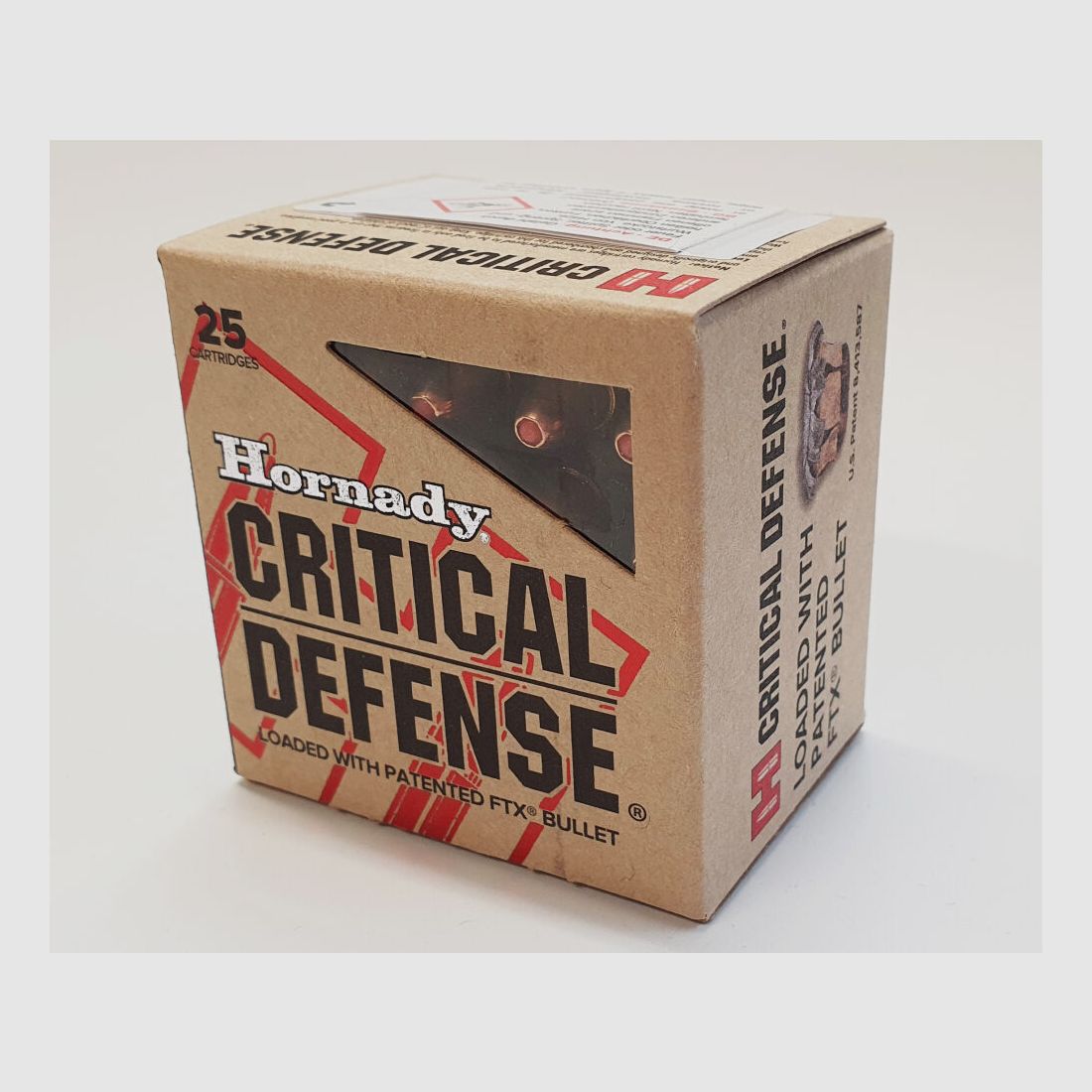 Hornady 30 Carbine 110gr FTX Critical Defense® 25 cartuchos