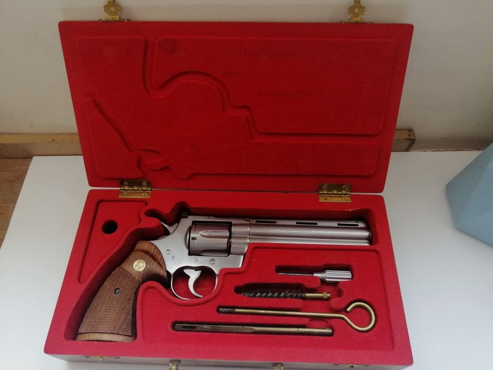 Splendido Colt Python 357 Magnum – prima del 1983 – Condizioni straordinarie – Valigetta – Strumenti, immagine 12 di 12