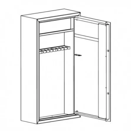 Metal cabinet G-3/S1/14 (RAL9002 – white)