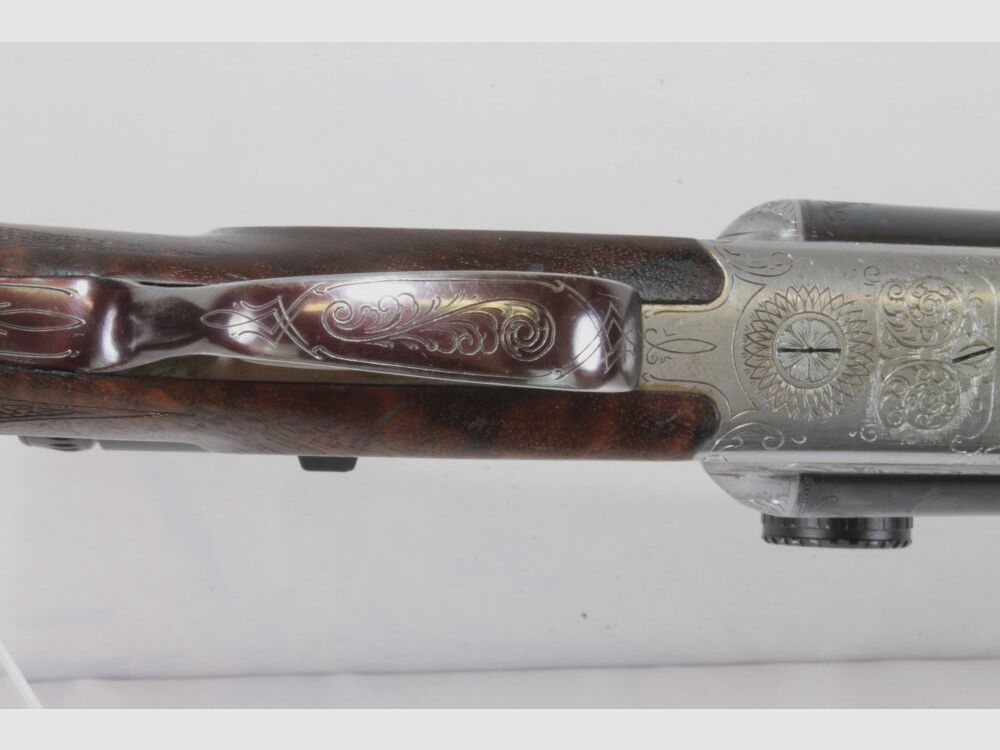 Heym Mod. 37B Deluxe - 7x65R; 12/70 mit Einstecklauf - selten!!!