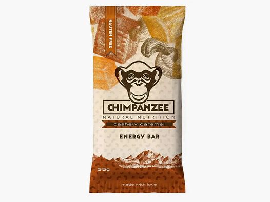 Chimpanzee Riegel Energy Bar Cashew Caramel