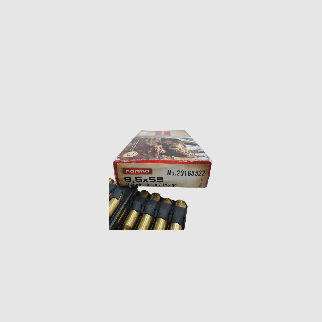 DESTO AMMO - PACKUNG MIT 10 PATRONEN NORMA CAL.6.5X55SE ALASKA 156GrS, Bild 2 von 3
