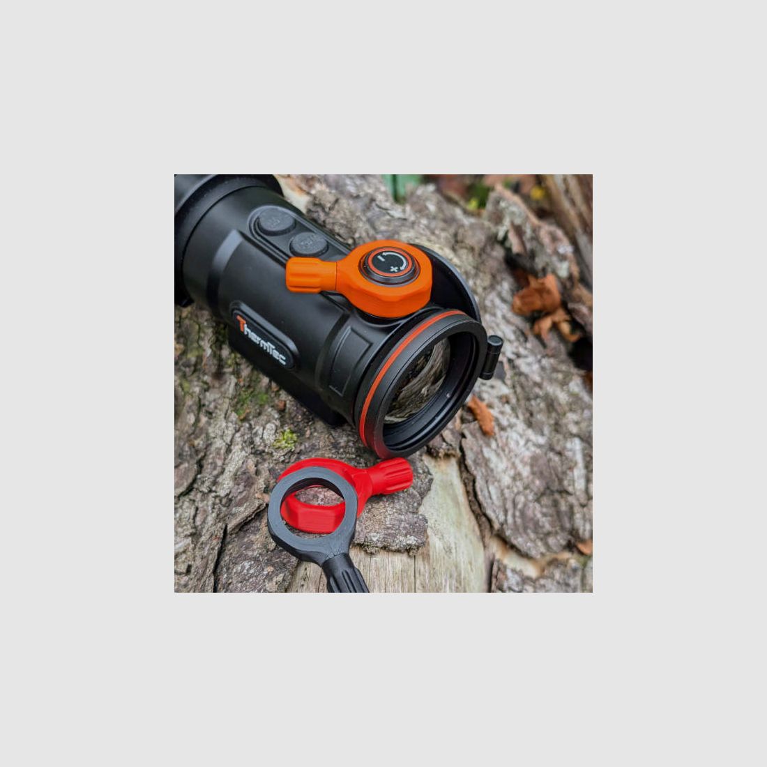 Voor ThermTec Hunt335/650 (PRO): Snelle verstelknop voor warmtebeeldcamera-focus