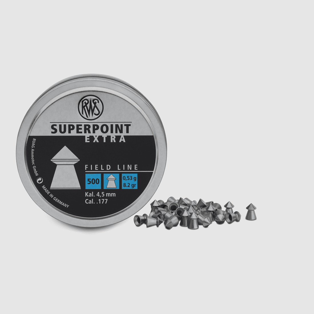 RWS S-POINT Diabolo 4,5 mm 0,53 g 500 pz