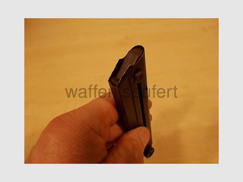 08 Magazin Blech 9mmLuger Gebraucht 1-gepflegt sehr gut