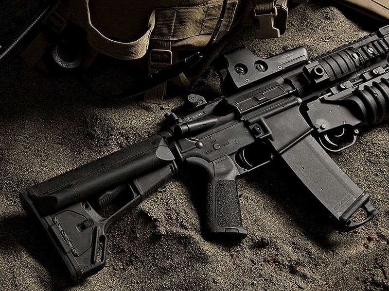 MAGPUL ACS Carbine-Schulterstütze Schwarz