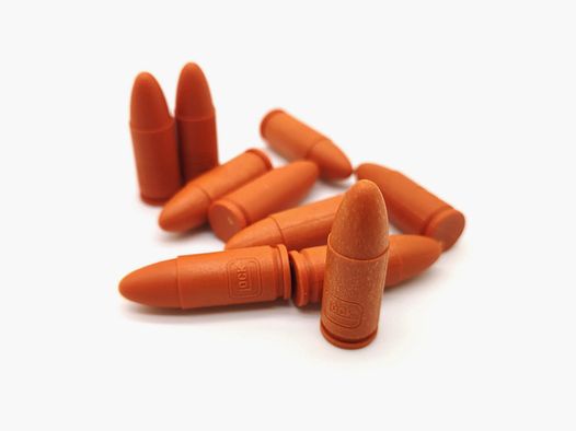 GLOCK training cartridges, 10 pcs. - 9mm Luger
