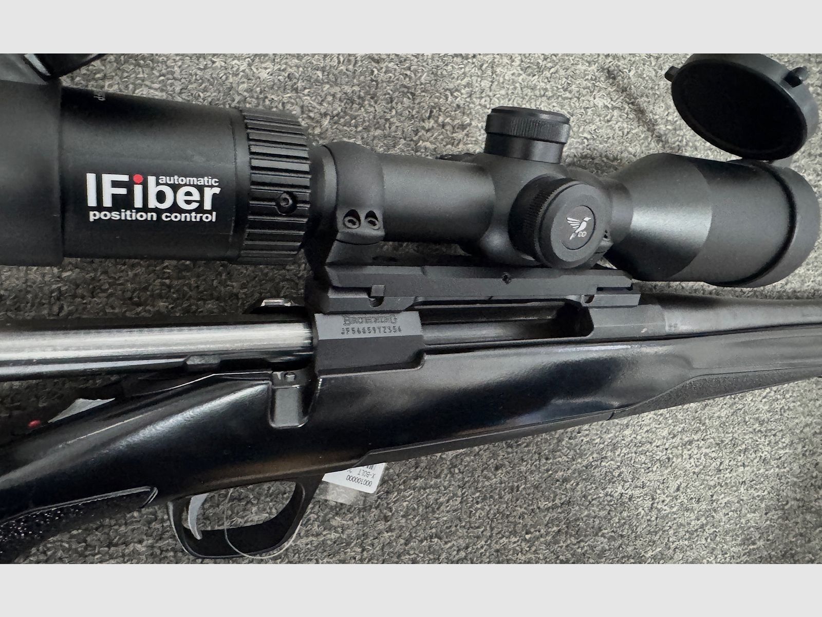 Browning X-Bolt .30-06 with muzzle thread, riflescope