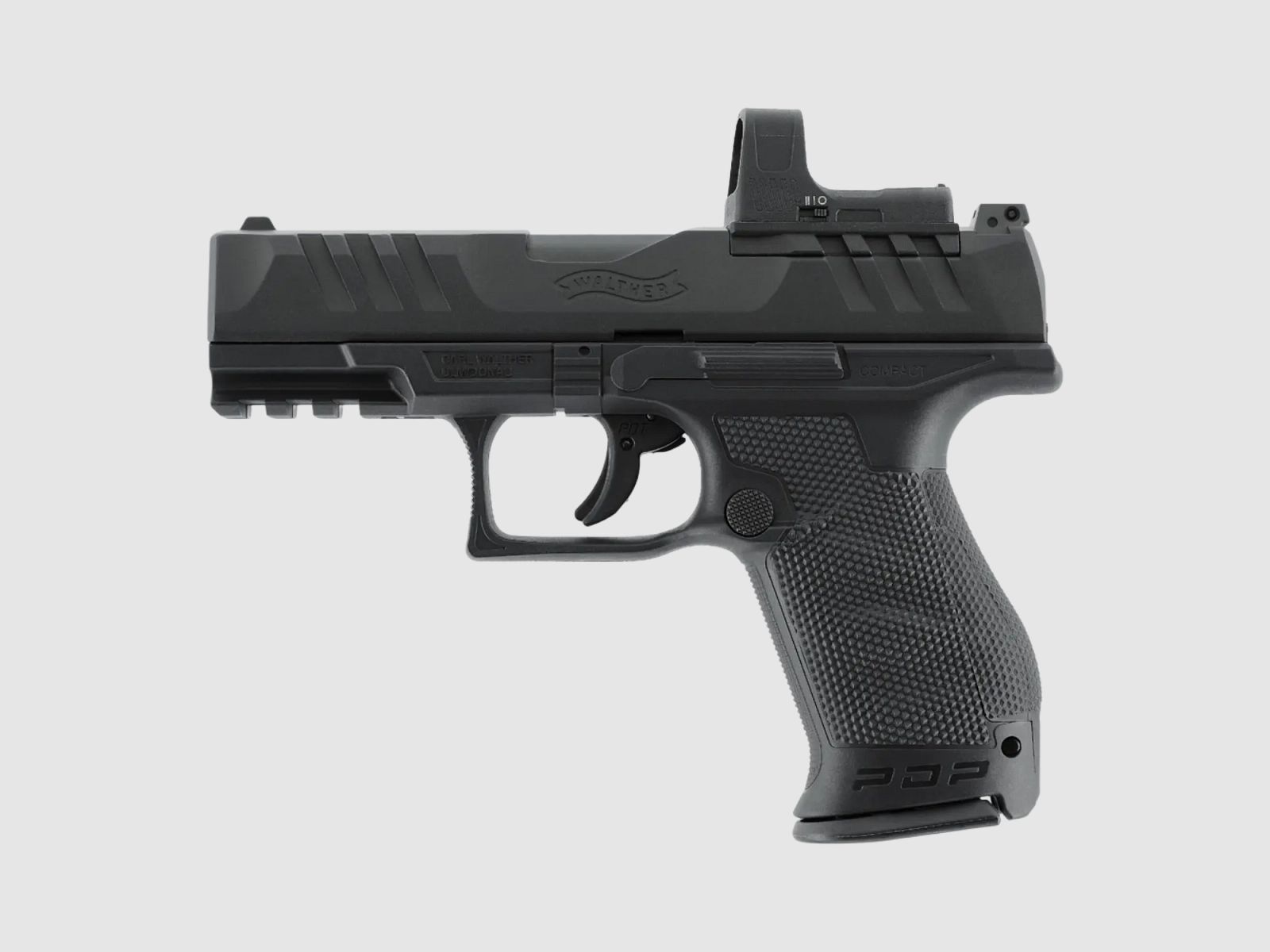Walther PDP Compact 4" BLK SET CO2 Pistol 4.5 mm BB + RDS Red Dot