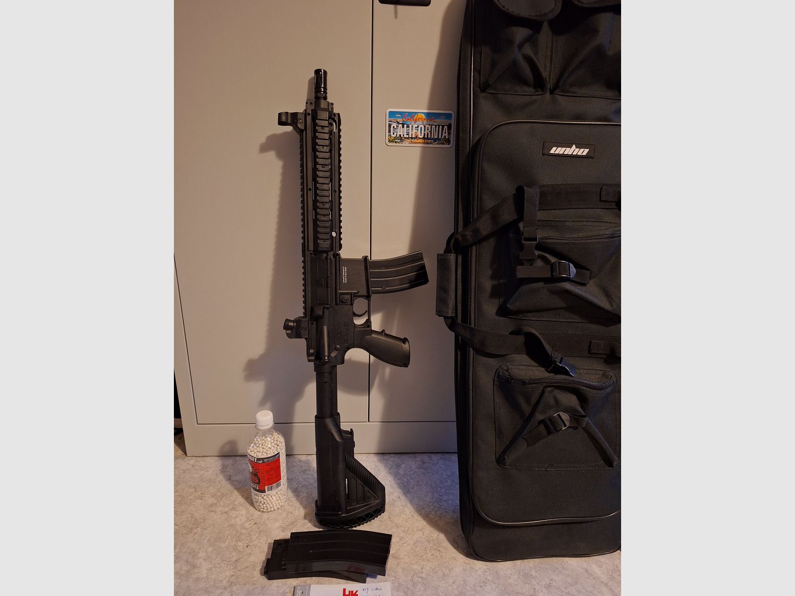 HK 416 D AEG <0,5j + 3 Mags + Frontgriff
