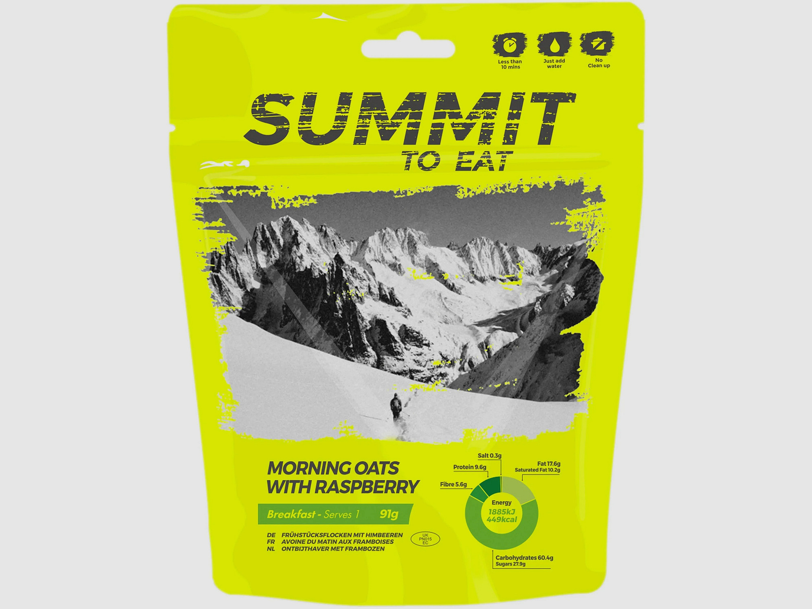 Summit To Eat Haferflocken mit Himbeeren