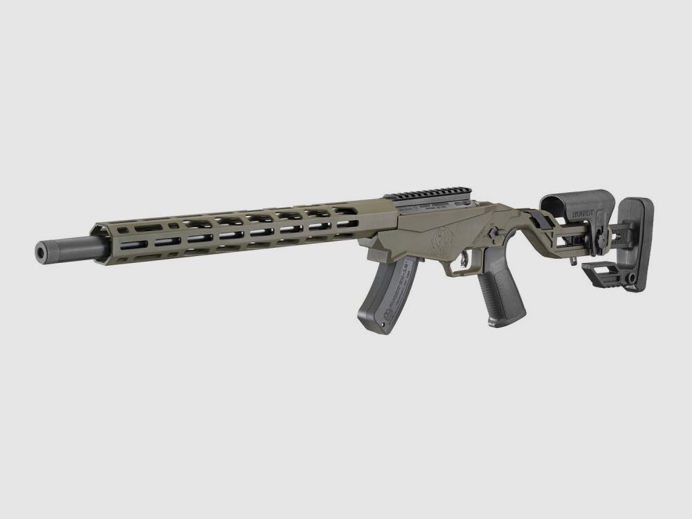 Ruger Precision Rimfire Cerakote green