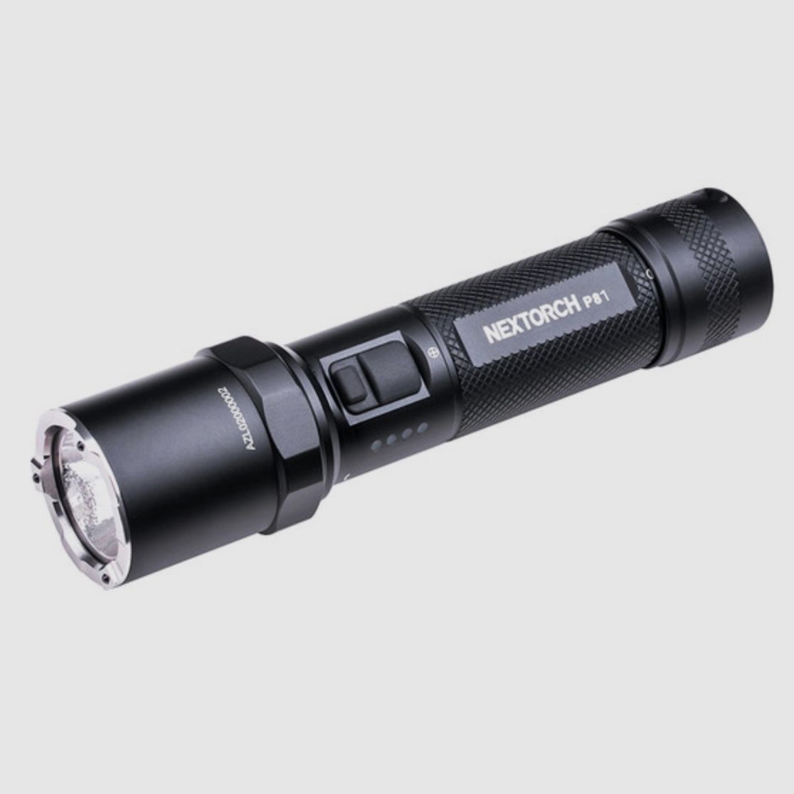 NEXTORCH P81 2,600 Lumen tactical LED flashlight, USB-C rechargeable function, glass breaker