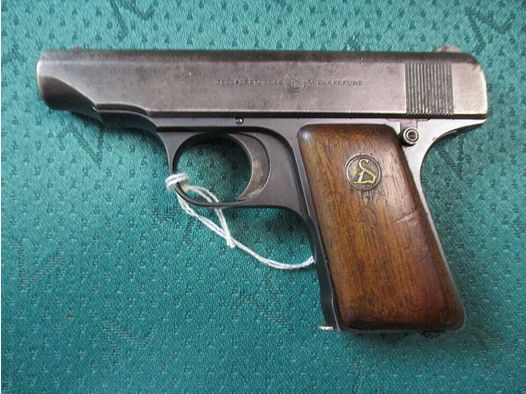 Pistolet Deutsche Werke Erfurt Ortgies