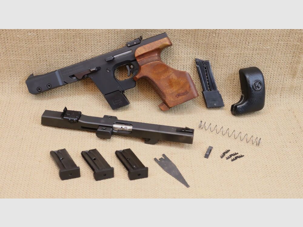 Walther GSP, Kal. .32, inkl. Wechselsystem Kal. .22lr