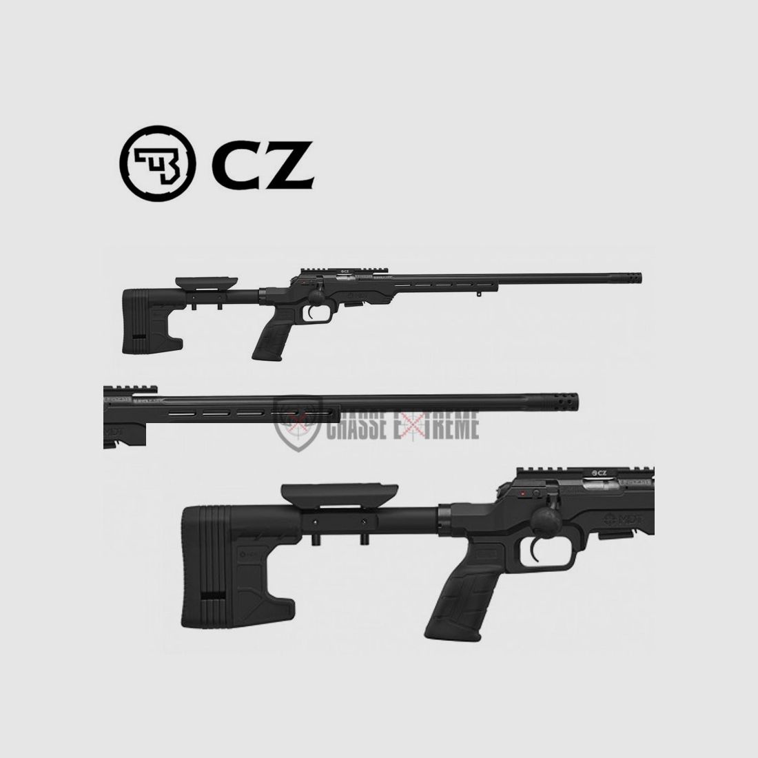 CZ 457 MDT Chassis .22 LR 20" 1/2 X 20, Bild 1 von 3