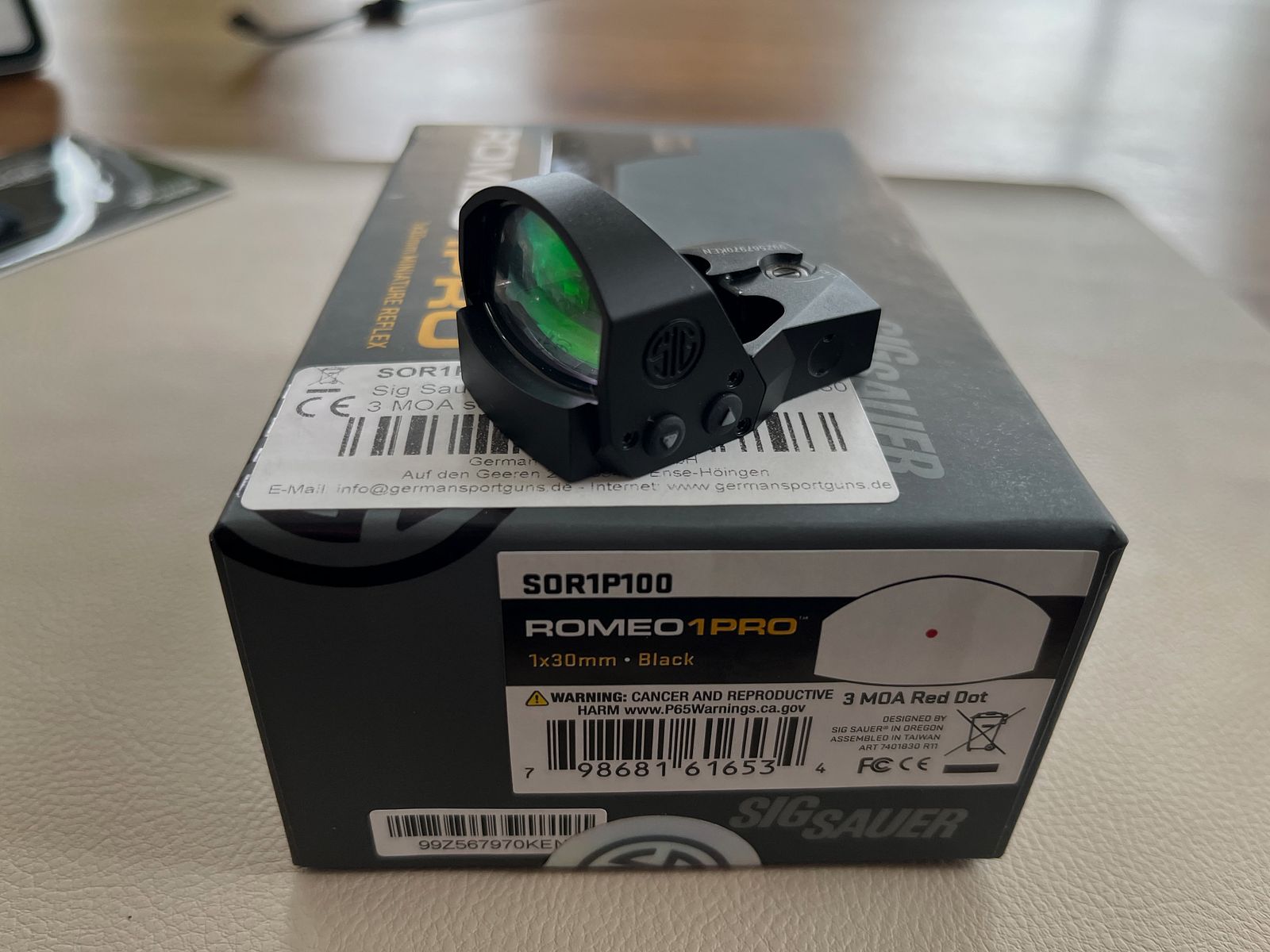 SIG Sauer Romeo1 Pro - Neuzustand