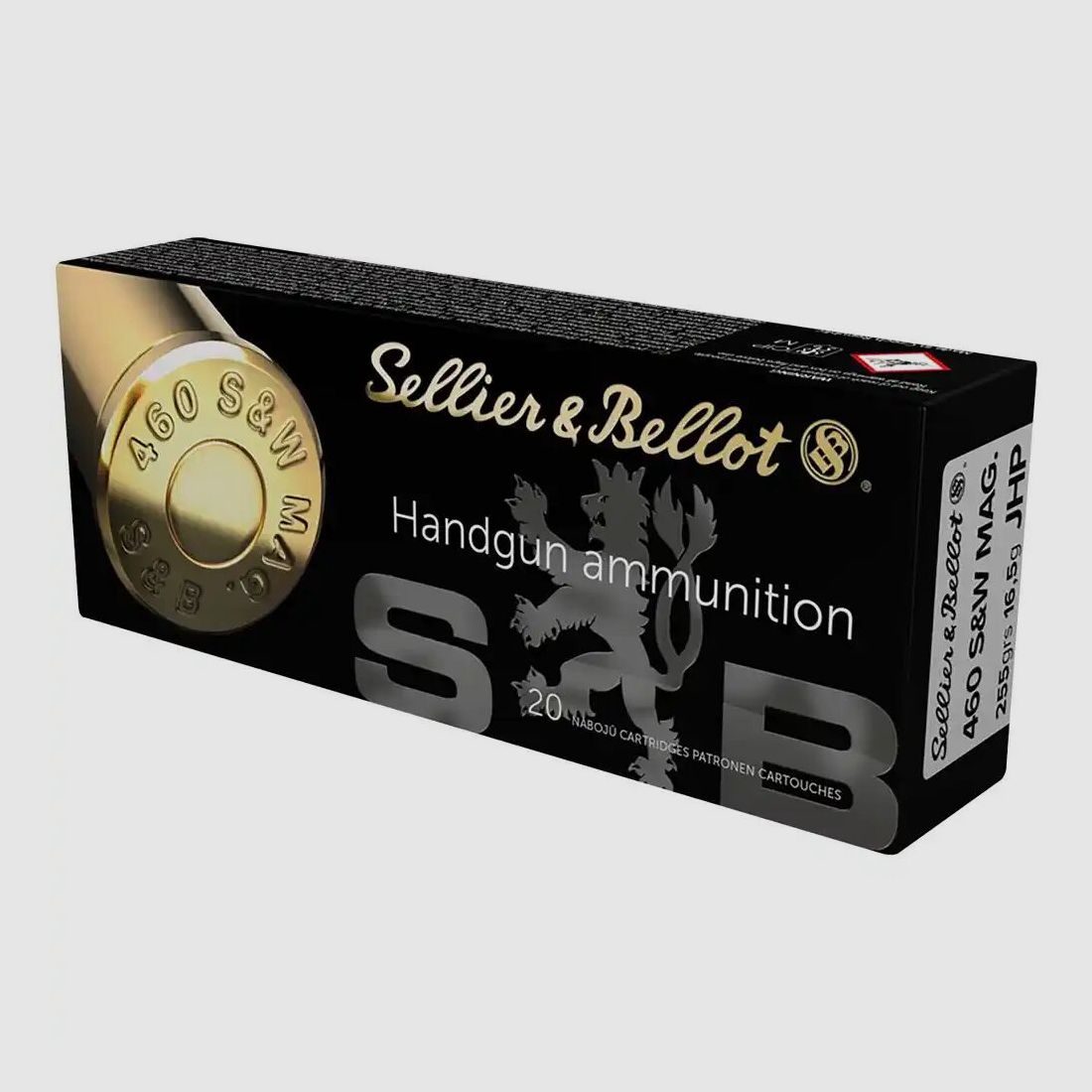 S&B 460S&W Mag 255grs 16,5g JHP