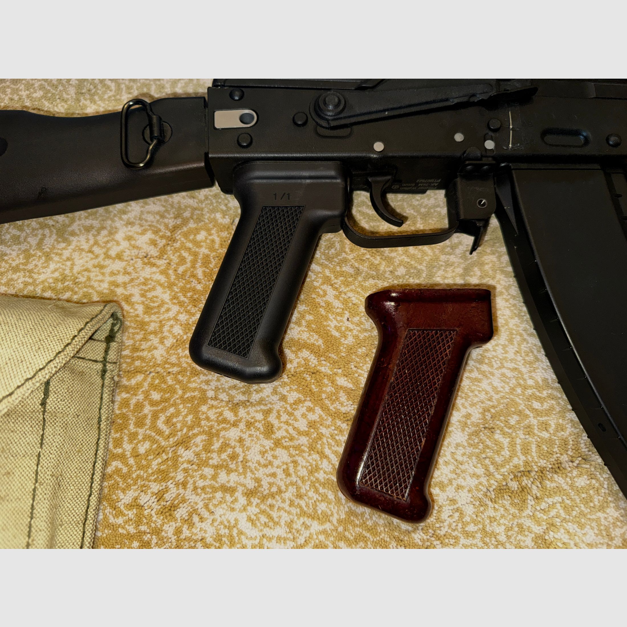 VFC AK 74M GBB Vollmetall mit Zubehör und OVP