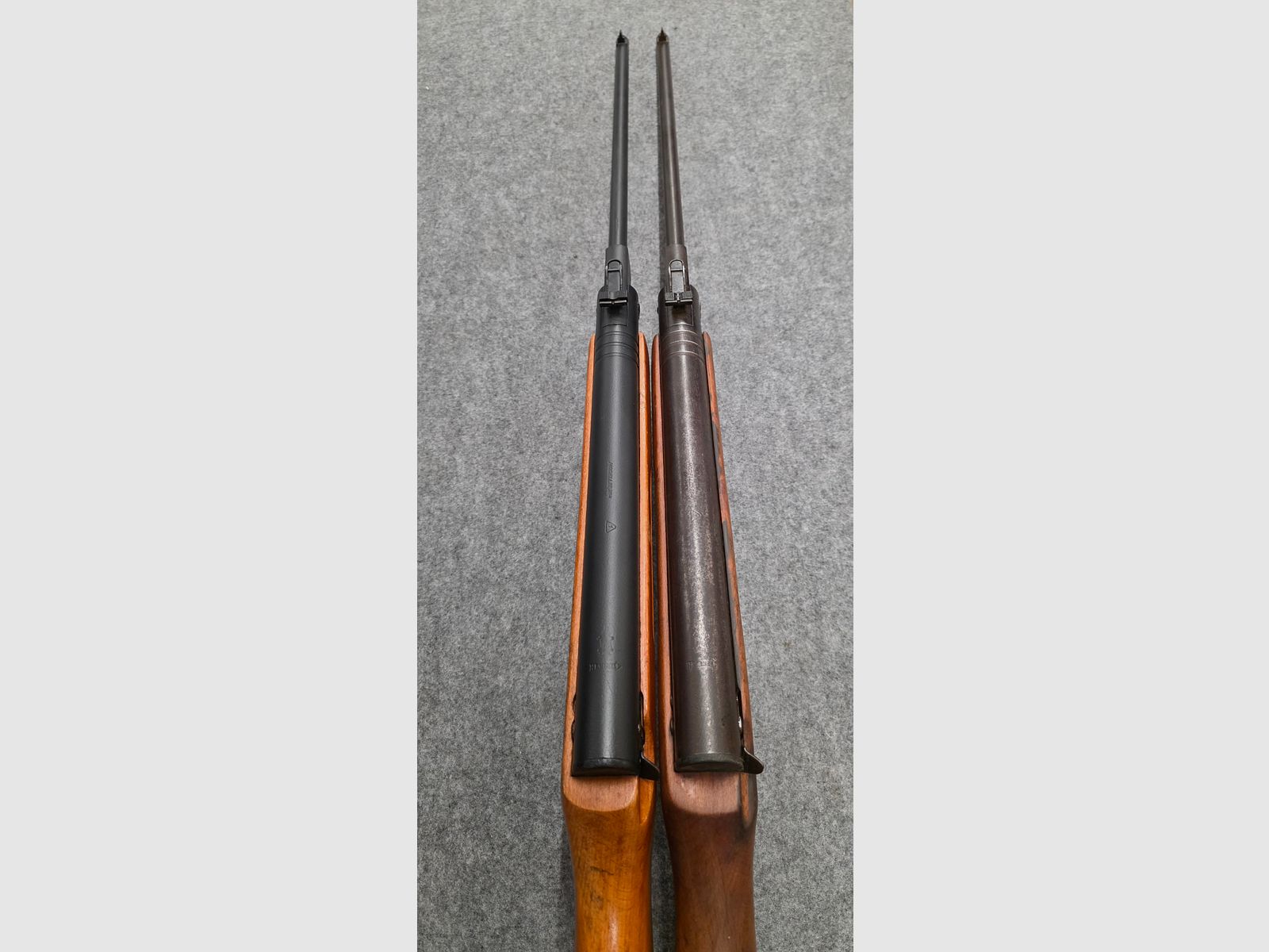 2 Stück im Konvolut zum Aufarbeiten Haenel Mod. III-284 III 284 Kal. 4,5mm Diabolo