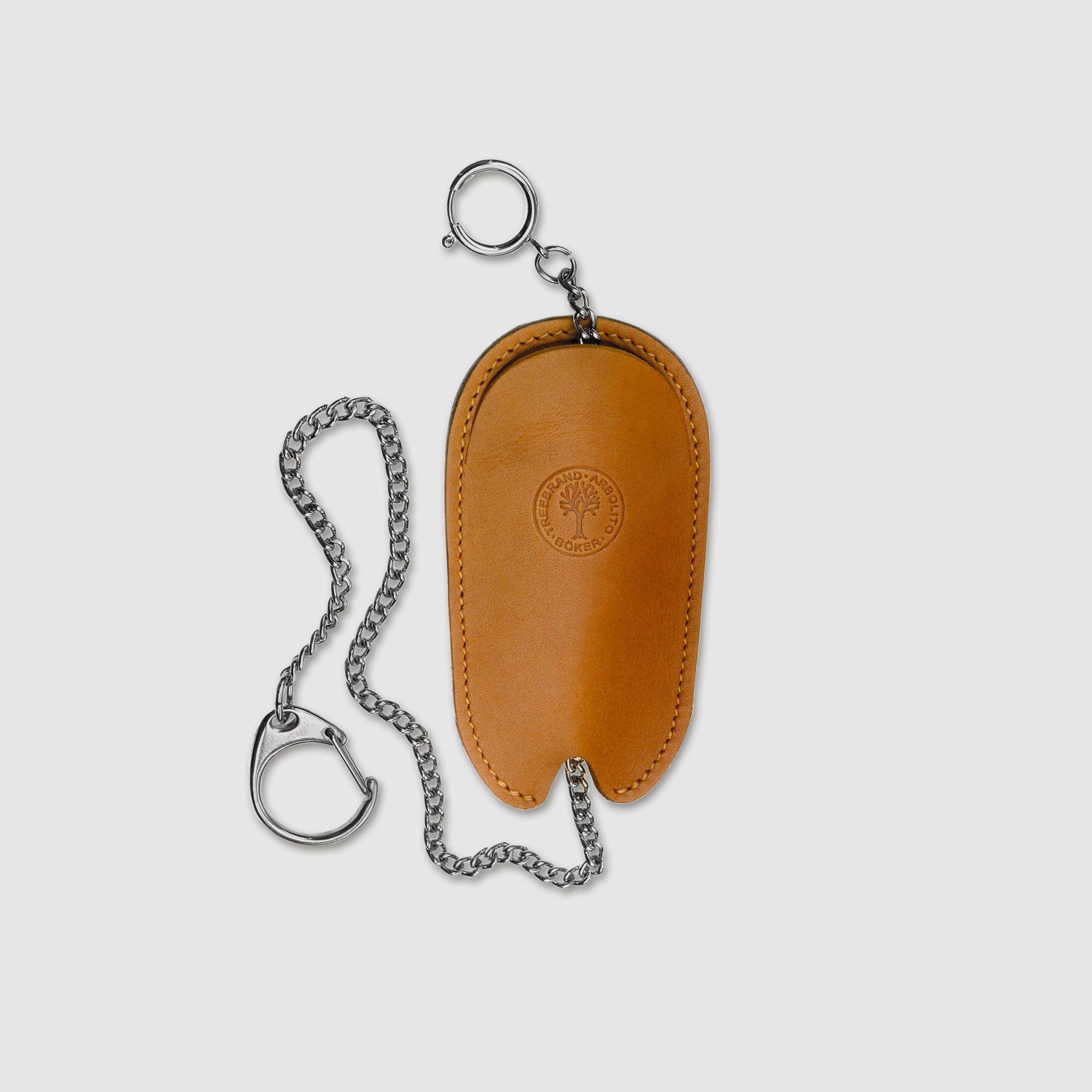 BÖKER LEDERETUI + Kette für Sprotmesser