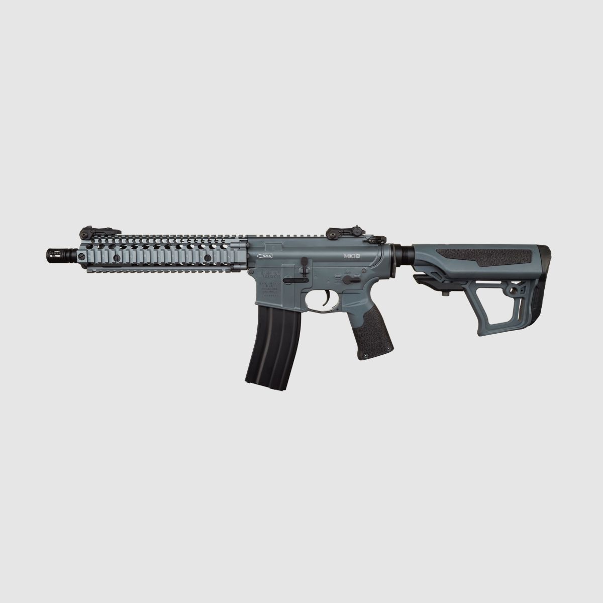 ICS EMG Daniel Defense MK18 S3 (IMG-180S3-1) Rifle Airsoft Gris S-AEG a partir de 18 años