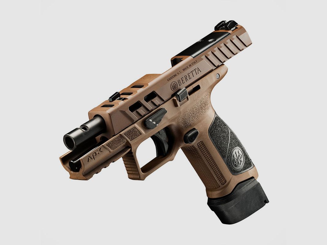 PISTOOL – BERETTA – APX A1 PORTED | FDE | 9×19, afbeelding 5 van 12