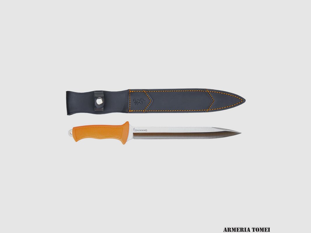 MES – BROWNING – DAGGER OMEGA FLUO ORANGE POLYMER 24cm, afbeelding 1 van 2