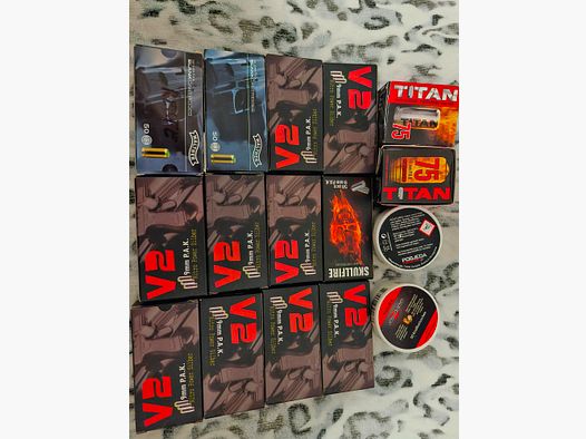 Munition 9mm Platzpatronen