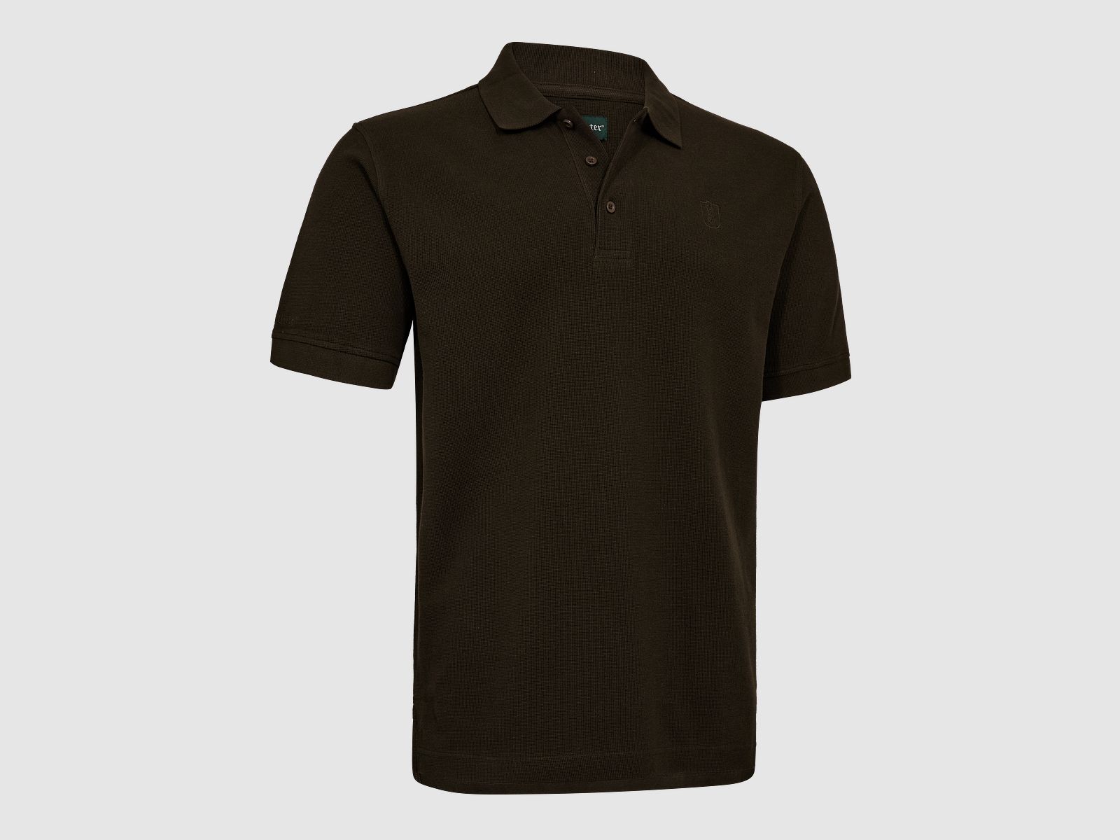 Griffin Polo Shirt - Otter Brown - Size: XL