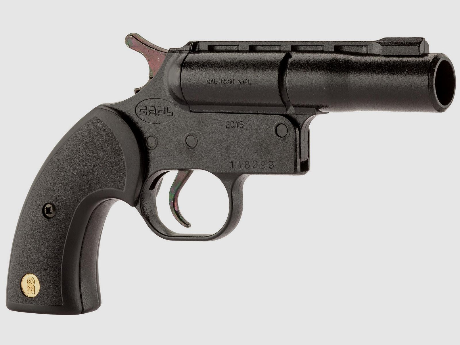 Gummiwaffe SAPL GC27 schwarz brüniert, Bild 1 von 3