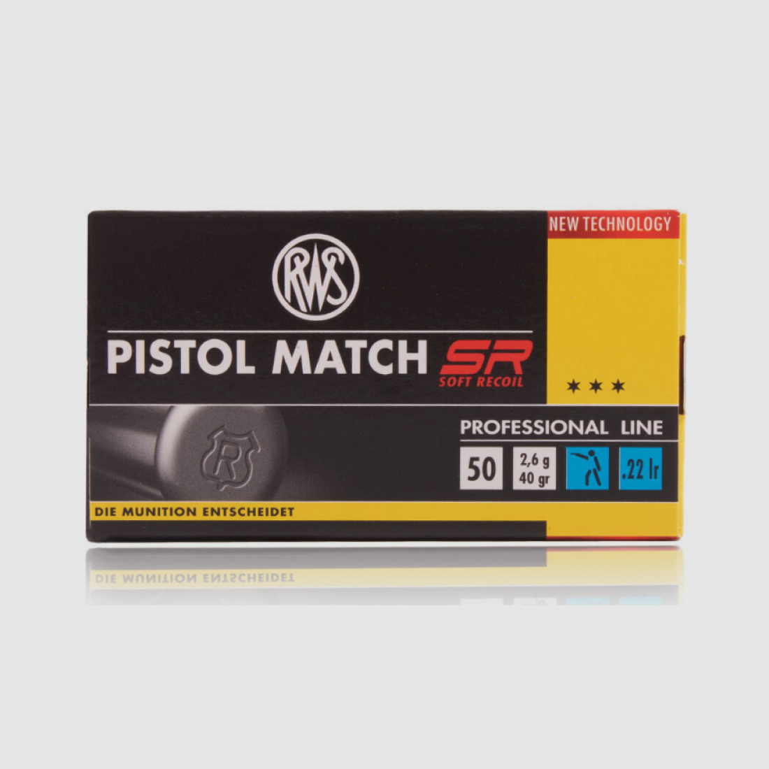 22 LR RWS Match SR LRN 40gr VE50