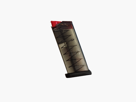 Magazynek Glock 43 Polimer 7 Naboi, Carbon Smoke - ETS